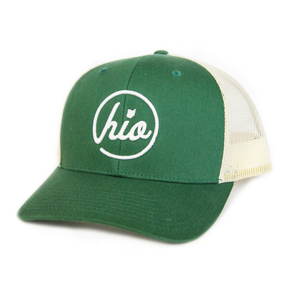 Circle Ohio - Trucker Hat / Green