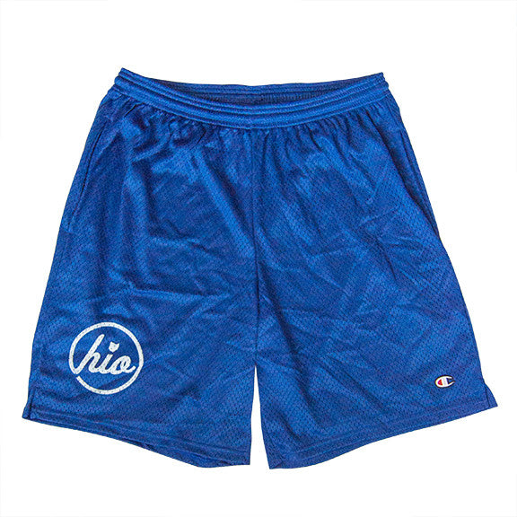 Circle Ohio - Champion® Mesh Shorts / Varsity Blue