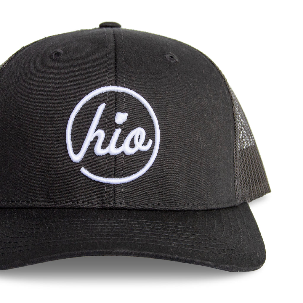 Circle Ohio - Trucker Hat / Black