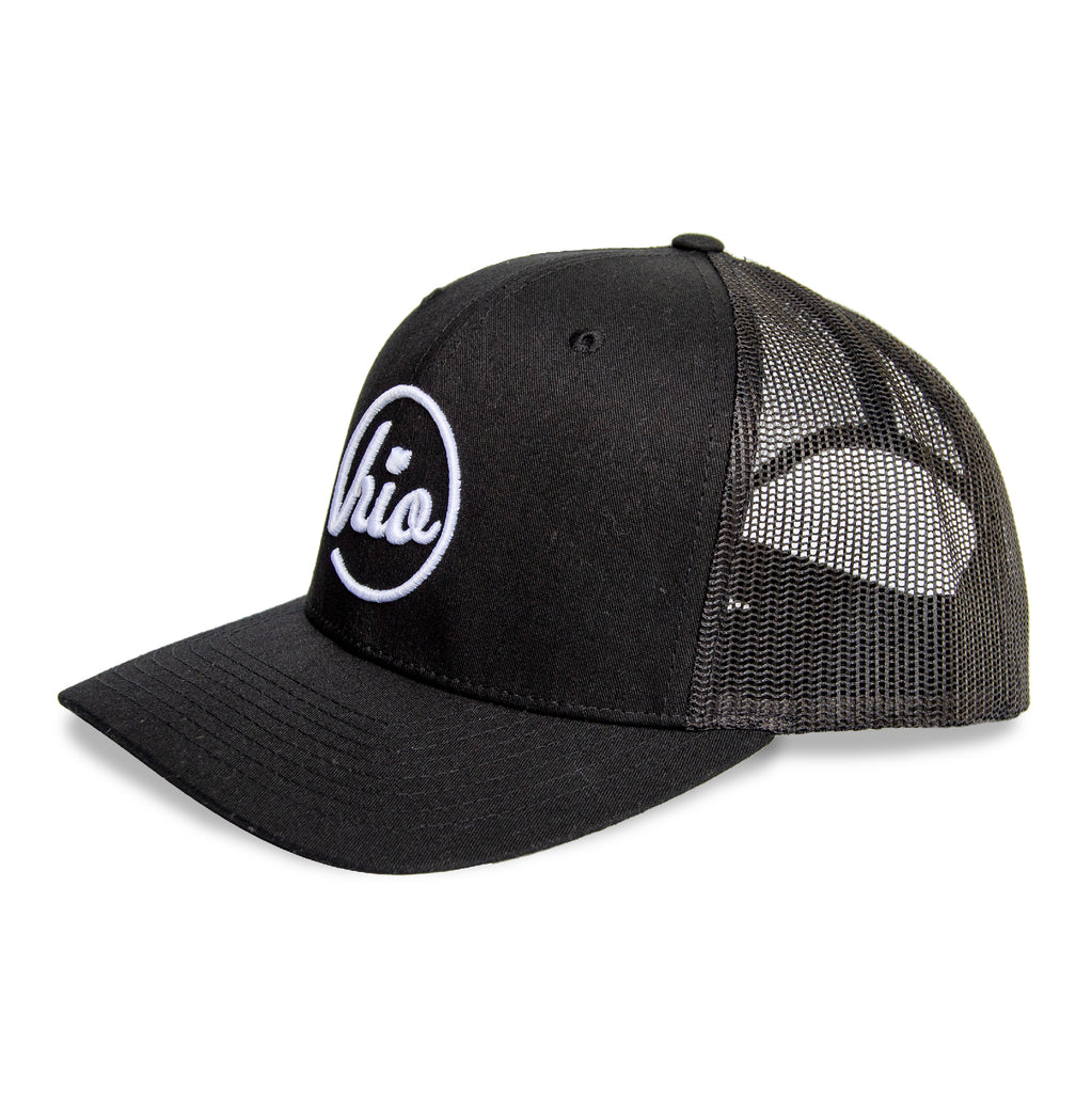 Circle Ohio - Trucker Hat / Black
