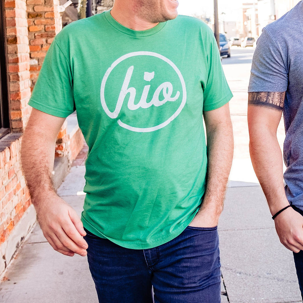 Circle Ohio - T-Shirt / Green