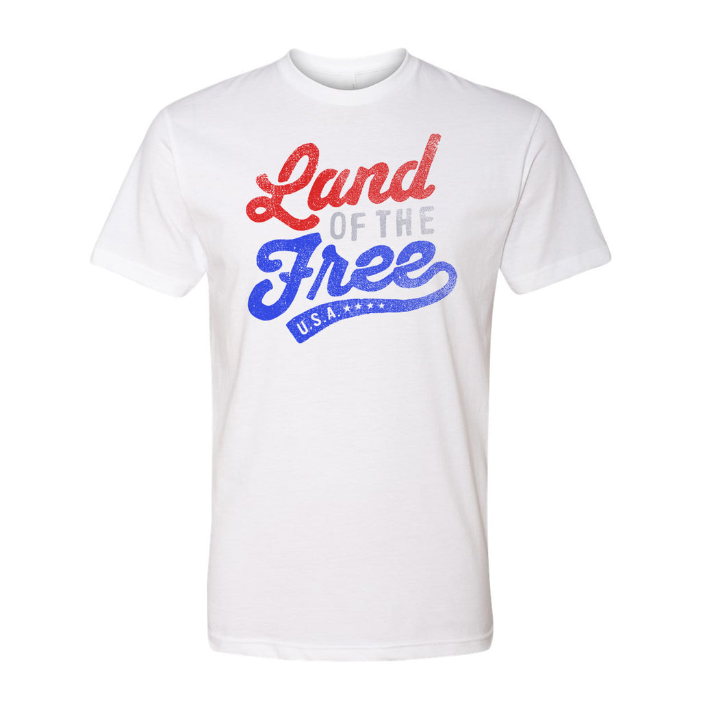 Land of the Free - T-Shirt / White