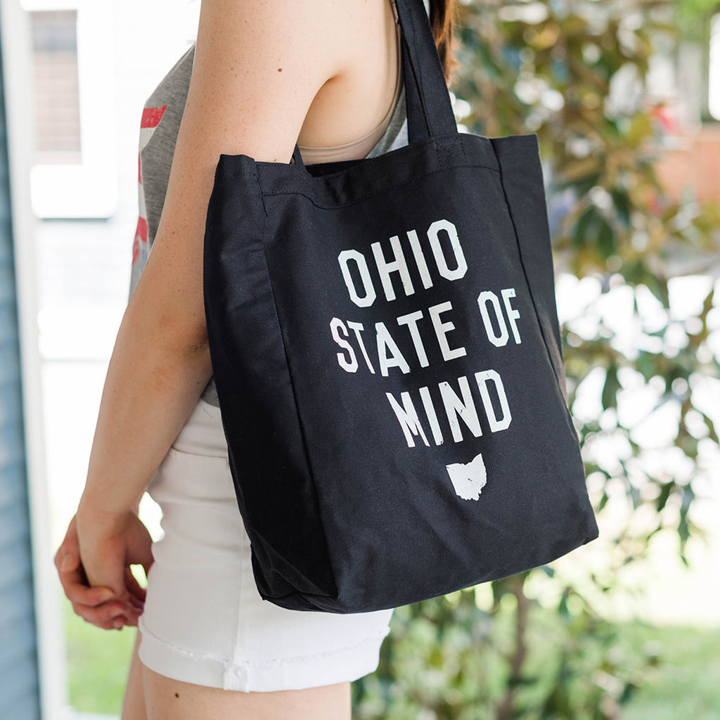 OHIO STATE OF MIND / TOTE BAG - BLACK